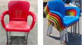 Masa Sandalye / demir ayakl plastik sandalye