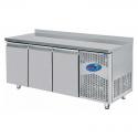 Paslanmaz Ticari Buzdolab / 3 Kapl Soutma Sistemleri Tezgah Tipi Buzdolab 600 Lk  10  22