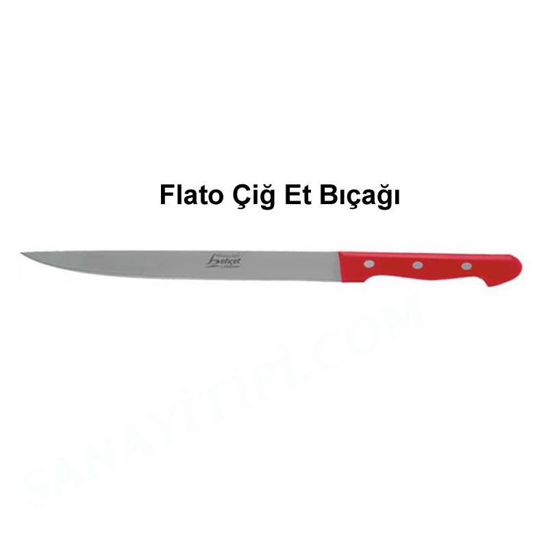 Abs Saplı Flato Çiğ Et Bıçağı » Sanayi tipi